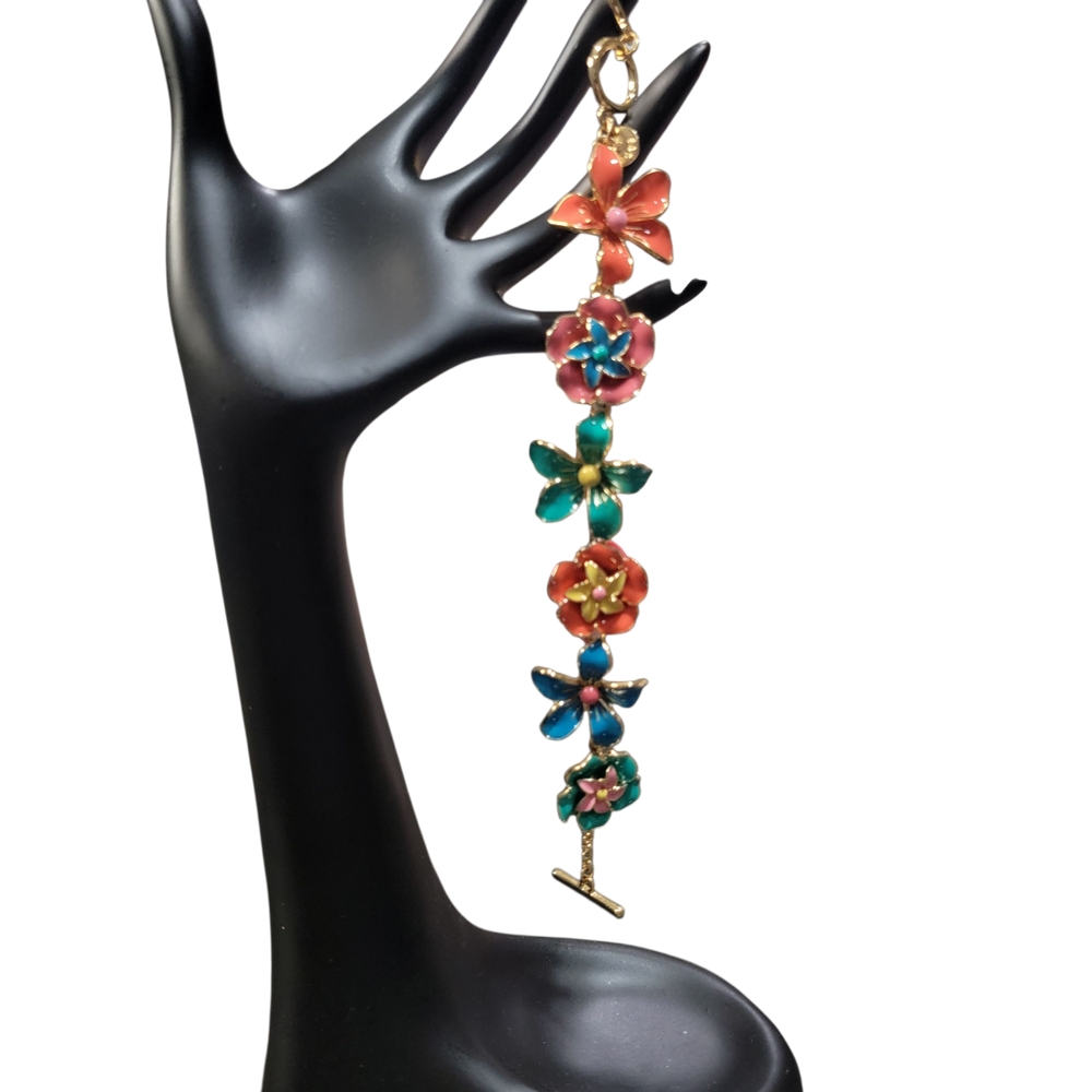 Talbots Colorful Floral Bracelet